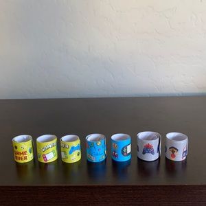 Gaming bracelets  8.5”. Lot of 7 Bracelets. 6 in great condition,1 little damage